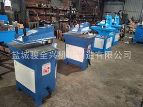 廠(chǎng)家供應(yīng) 皮革加工設(shè)備 小型液壓搖臂裁斷機(jī)下料機(jī)